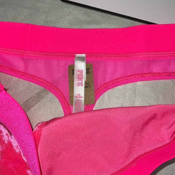 Unisex VELVET THONG Underwear Victoria’s Secret/PINK - Picture 11 of 13